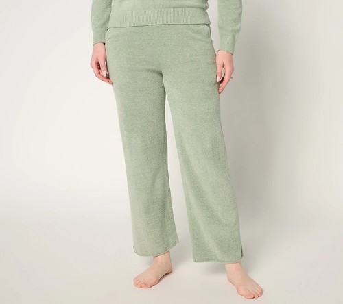 Barefoot Dreams CozyChic Ultra Rlld Edge Ankle Pant-Jasper-Petite Medium-A674677 - 第 1/2 張圖片