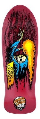 Santa Cruz Corey O'Brien REAPER Skateboard Deck METALLIC RED | eBay