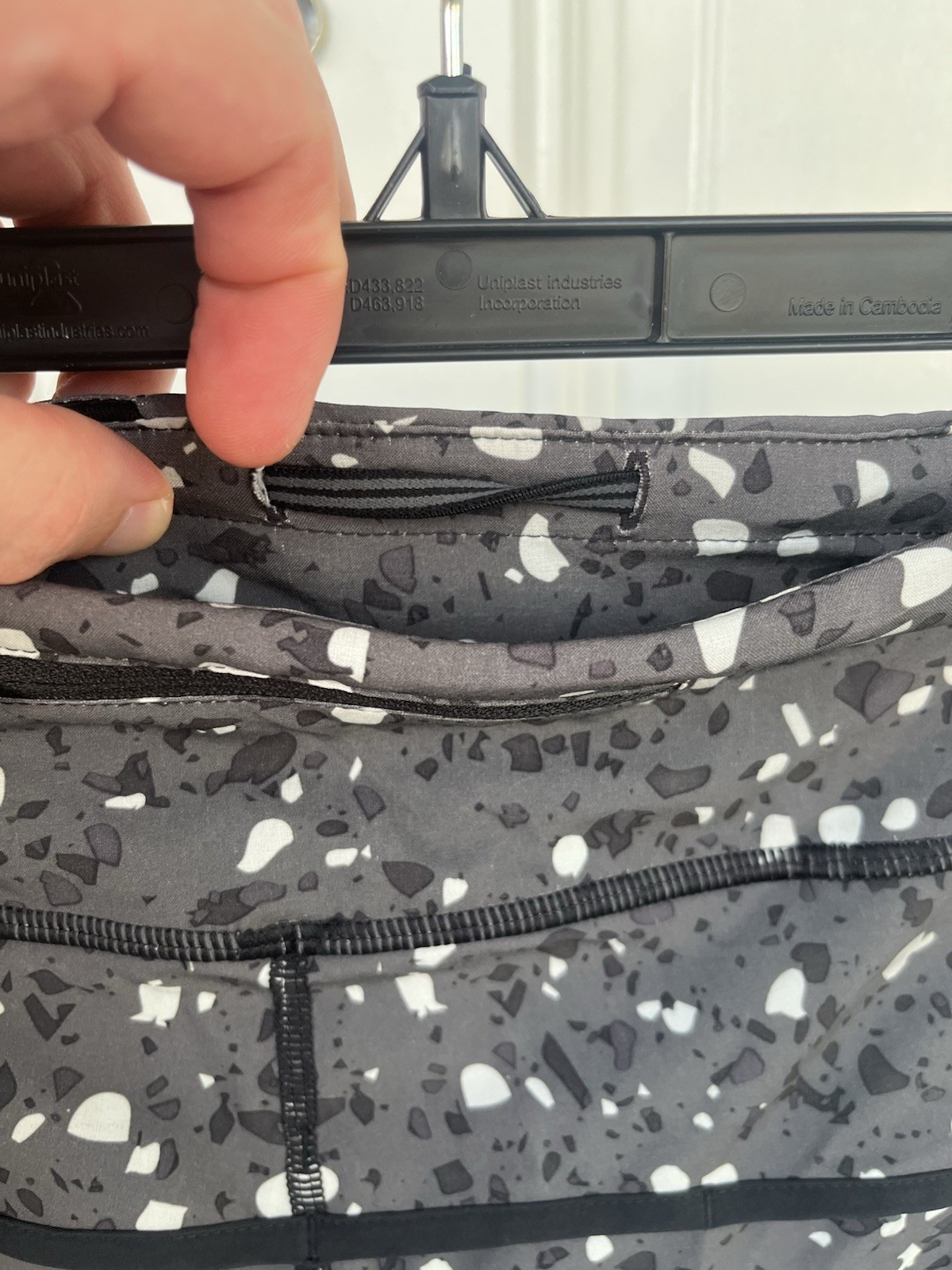 SMARTWOOL Small Black Composite Print Merino Spor… - image 6