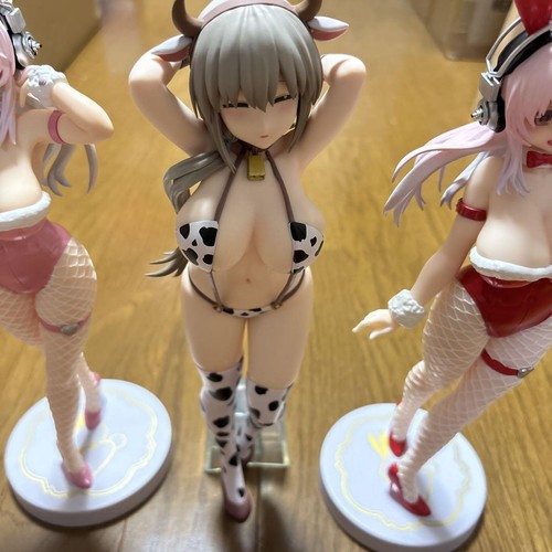 Sexy Anime Bishoujo Figura Lote Conjunto de 3 Figuras Premio Japón Coleccionables - Imagen 3 de 4