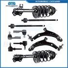 Front Struts Lower Control Arms Suspension Kit For 2002-2006 Nissan Sentra 1.8L