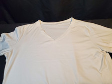 Women's T Shirts Basic V Neck Tee Loose Fitting Casual Short Sleeve