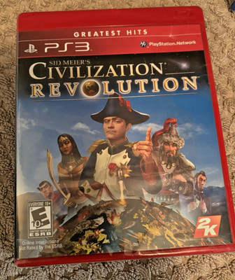 Sid Meier's Civilization Revolution -- Greatest HitS - Brand New | Sealed ps3