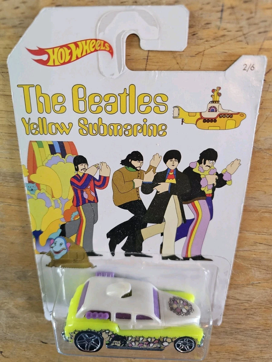 Yellow Hot Wheels The Beetles Yellow Submarine Hot Wheels