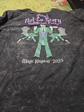 2025 Disney Parks Mickey’s Not So Scary Halloween Party Haunted Mansion Shirt XL