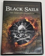 BLACK SAILS The Complete Collection Third 3 Three & Fourth 4 Four Seasons DVD