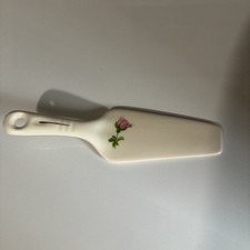 Vintage Decorative Porcelain Cake Server Cutter Holiday Wedding Birthday Etc.