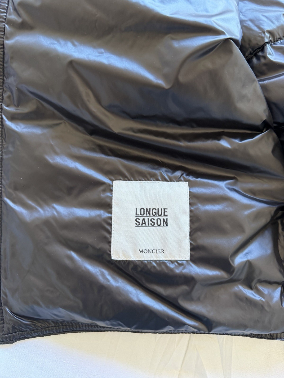 Authentic MONCLER Gui Packable Down Vest - Black … - image 7