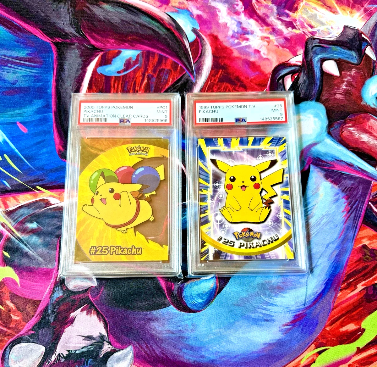 Pikachu Pokémon TCG Grade 9 Rare Individual Collectible Card Game