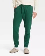 NWT Green Knit Jogger Pants from Goodfellow  Co  Men's Large, Pockets, Soft