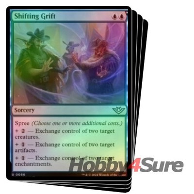 Foil Shifting Grift X4 M/NM Magic: The Gathering MTG Outlaws Of Thunder Junction