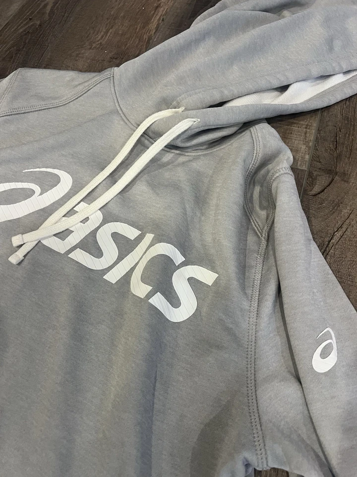 ASICS Chándal Sudadera con Capucha con Joggers Gris Claro Unisex Pequeño Nuevo Sin Etiquetas Foto 2 de 4