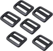 Tri glide Slider,Heavy Duty Plastic Tri Glide Slide Buckle Strap sliders Adjuste