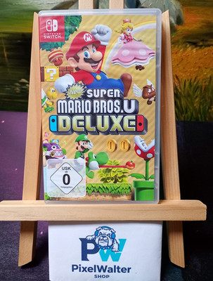 New Super Mario Bros. U Deluxe  - Nintendo Switch  COVER LEICHT GEWELLT