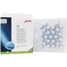 jura 3-phase cleaning tablets 25 counts for all coffee machines