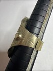 Vtg Boho Tribal Mixed Metal Rectangular Red Stone Statement Ring Size 7 H29 — photo 6