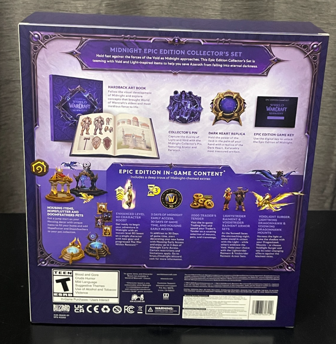 World of Warcraft WoW Midnight Collector's Edition - PC Blizzard
