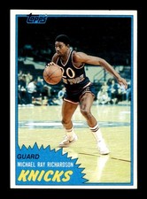 1981 Topps #27 Micheal Ray Richardson   NM/NM+ X3694500