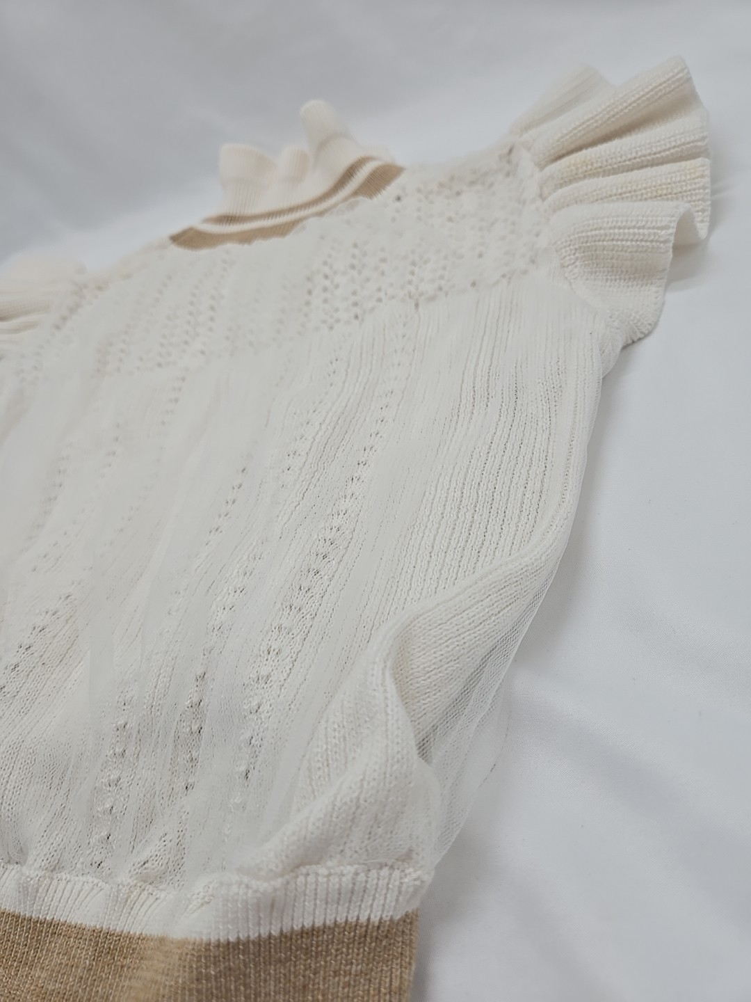 Snidel Tulle Docking Pullover Sweater. Turtleneck… - image 8