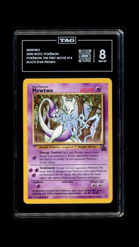 Mewtwo graded TAG 8 for sale on eBay