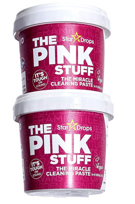 2 Pack The PINK Stuff The Miracle Cleaning Paste Star Drops Vegan 30oz