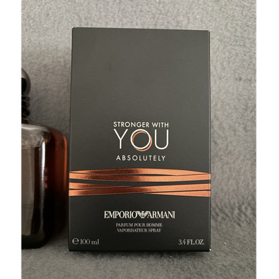 EMPORIO ARMANI Stronger With You Absolutely Parfum Pour Homme Spray 100ml 3.4oz