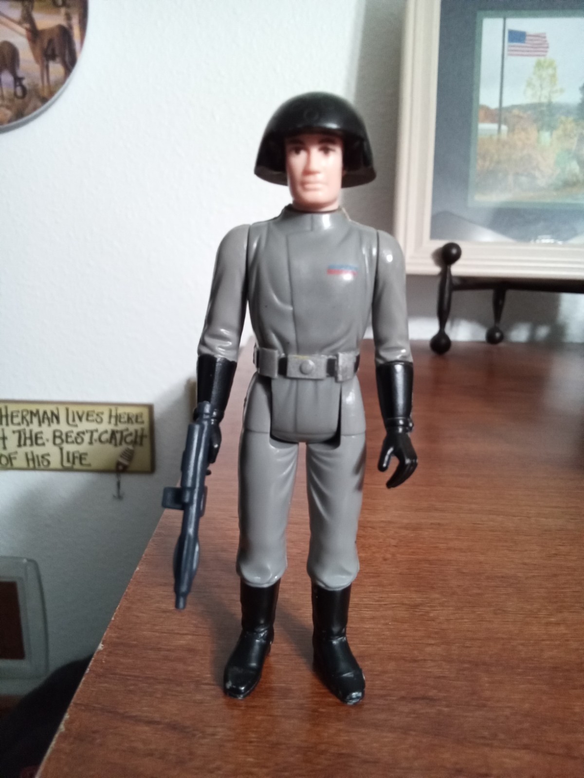 Vintage Kenner Star Wars 1977 Death Squad Commander Complete Figure ...