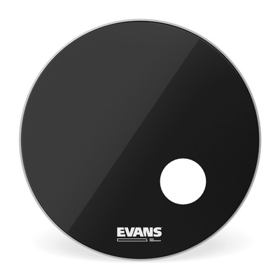 Evans EQ3 Black 22'' BD22RB Bass Drum Reso - Bass Drum Fell