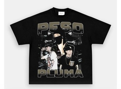 Game Changer Tee Peso Pluma 2 Tee Black NEW W/Bag Size Large Music T-Shirt Rap