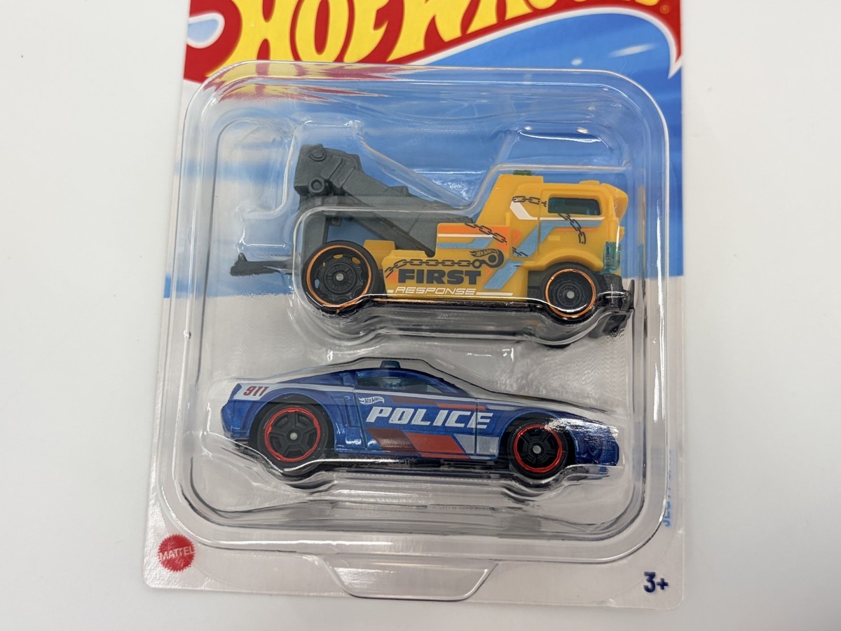 Hot Wheels 2026 Priority Patrol 2 / Police Mustang GT 2 Pack JLG11