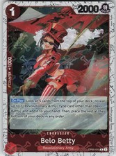 Belo Betty (Jolly Roger Foil) OP05-015 One Piece Card Game Premium Boost... NM R