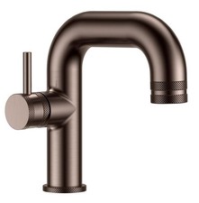 Core Brushed Bronze Mono Basin Mixer Bathroom Tap with Side Lever
