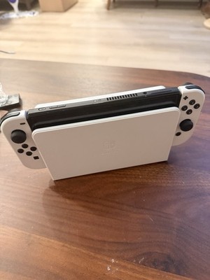 Nintendo Switch OLED Model White Console with 128GB microSD Card