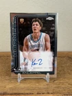 Kon Knueppel RC Auto 2025-26 Topps Chrome Rookie Autograph Hornets #TCAR-KK