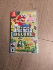Super Mario Bros. U Deluxe Nintendo Switch, 2017 Case Only, No Game Included