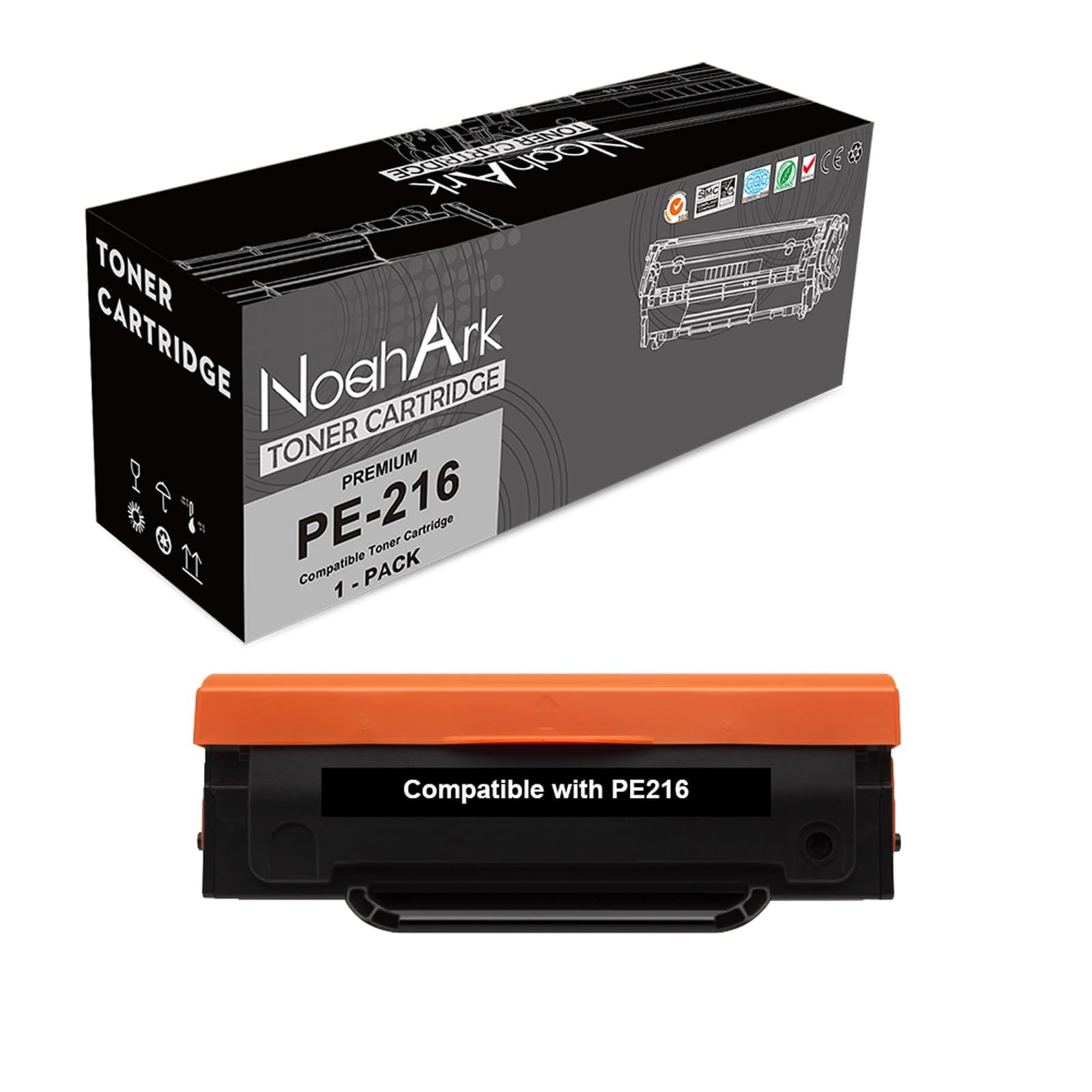Toner PE 216 noir pour l'impression de documents professionnels