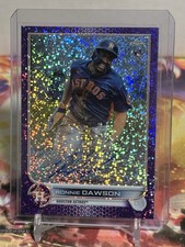 2022 Topps Chrome - Rookie Autograph Ronnie Dawson #RA-RDA Purple Refractor /299