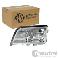 Diederichs Halogen Scheinwerfer (Lwr Pneumatisch) Links Passend FüR MB C-KLASSE