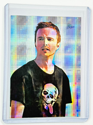 Jesse Pinkman Limited Edition Artist Signed  Breaking Bad  Refractor Card 1/1