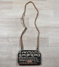 Sakroots Large Smartphone Crossbody Bag in Coated Canvas Convertible Wallet