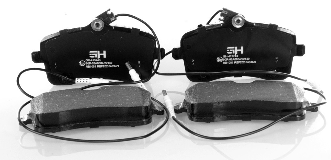 1x Brake Pads Front for PEUGEOT 407 2004- (SENSOR)