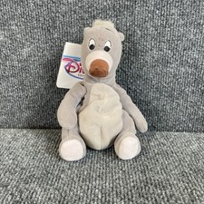 Disney Store Baloo Bean Bag Plush Jungle Book Bear 8  Stuffed Animal Exclusive