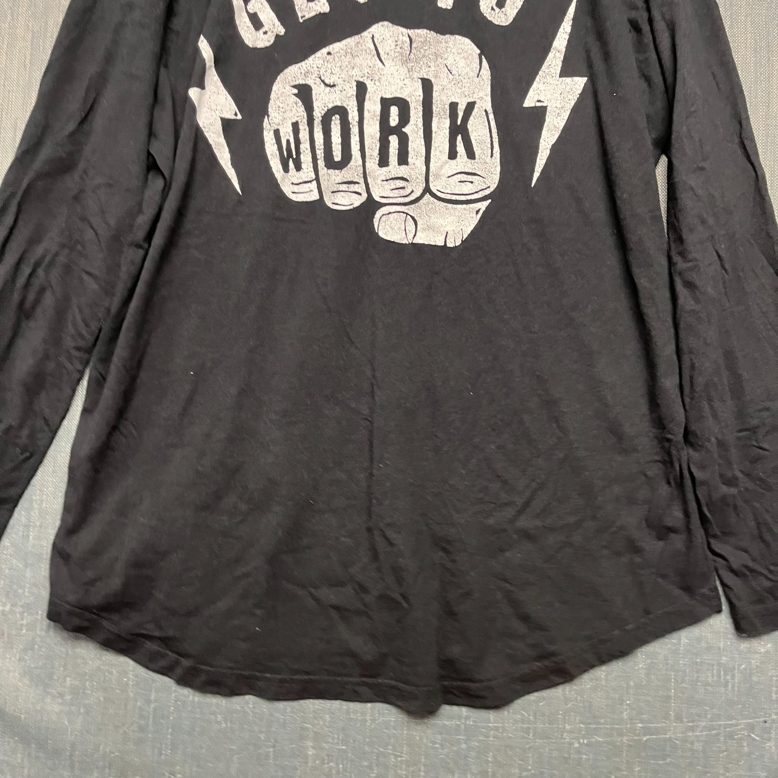 Under Armour Men's Shirt Size XXL Black Gym Project Rock Get To Work Long Sleeve thumbnail 9