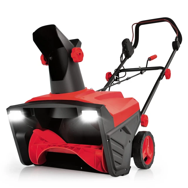 Souffleur à neige électrique Costway 20" 120V 15Amp avec rotation à 180°