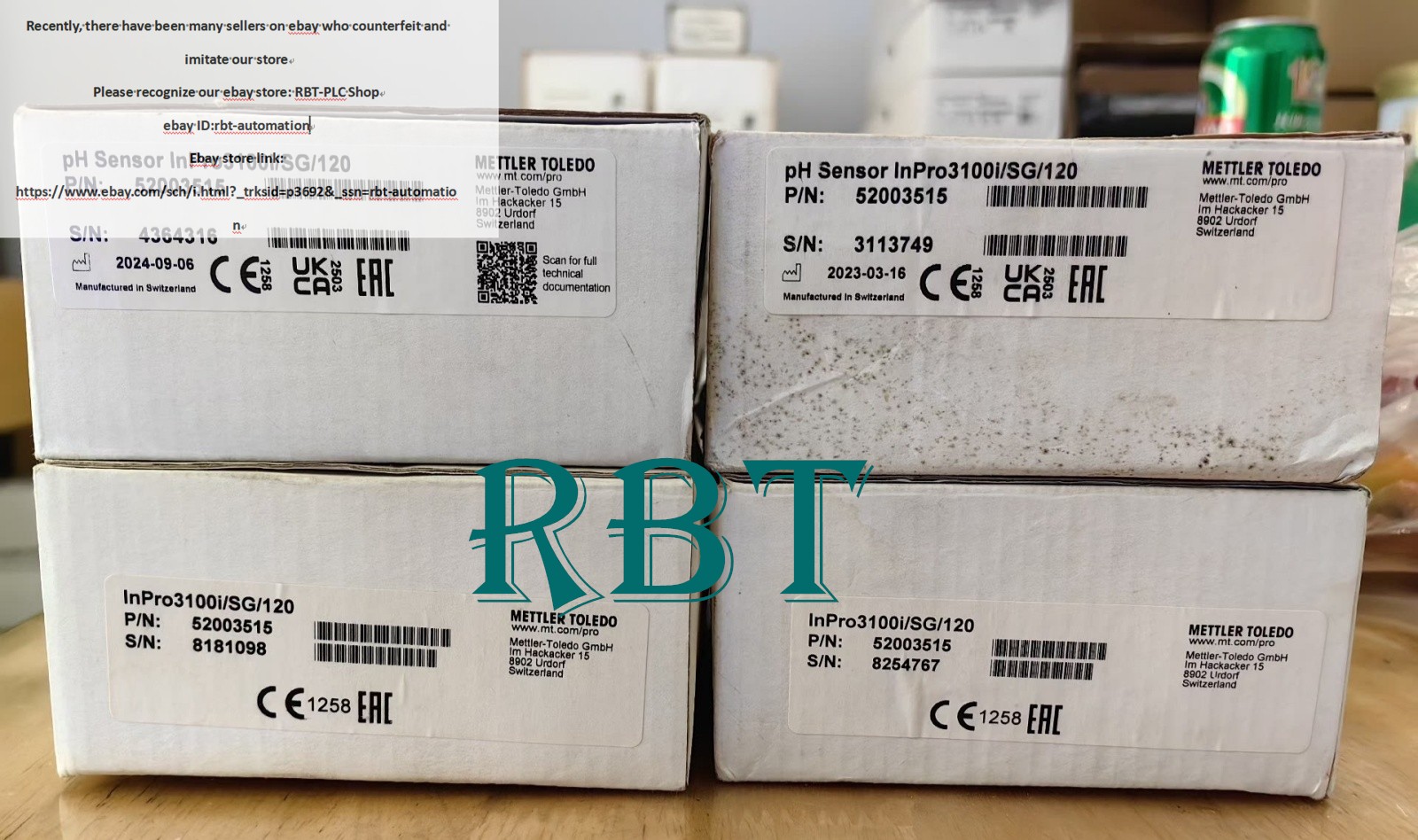 InPro3100i/SG/120 52003515 pH Electrode Brand new