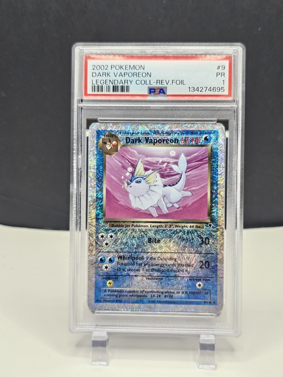 Dark Vaporeon 9/110 Legendary Collection Reverse Holo for sale