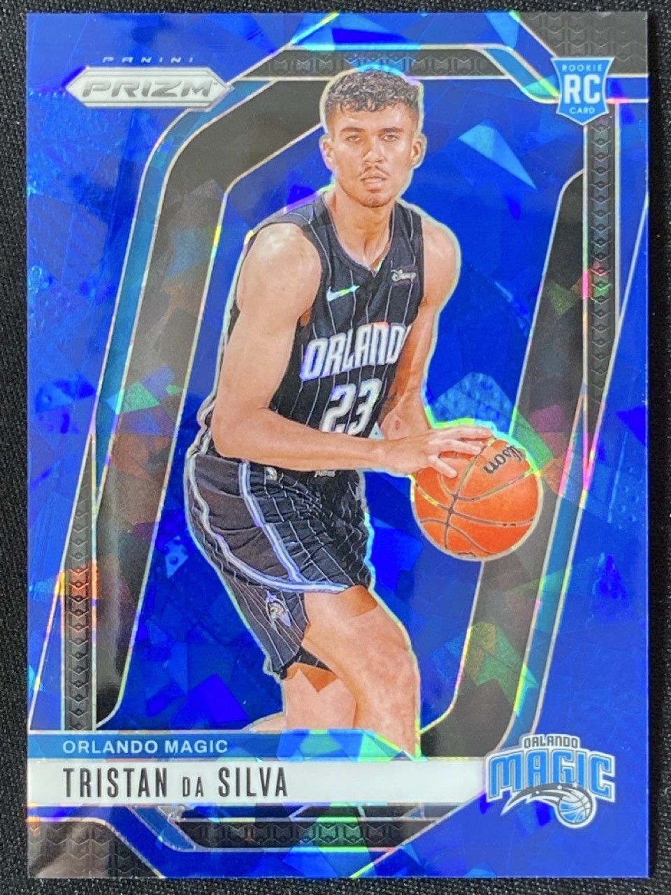 Tristan da Silva 2024-25 Panini Prizm Blue Ice Base /125 #256