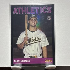 Topps 2025 Archives Rookie Card #98 Max Muncy Oakland Athletics Baseball