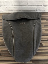 Babystyle Egg 1 Seat Unit Foot Muff / Apron ( Shadow Black )