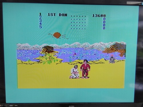 WAY OF THE EXPLODING FIST - Ricochet version - Commodore 64 C64 TESTED see pics - Picture 5 of 8